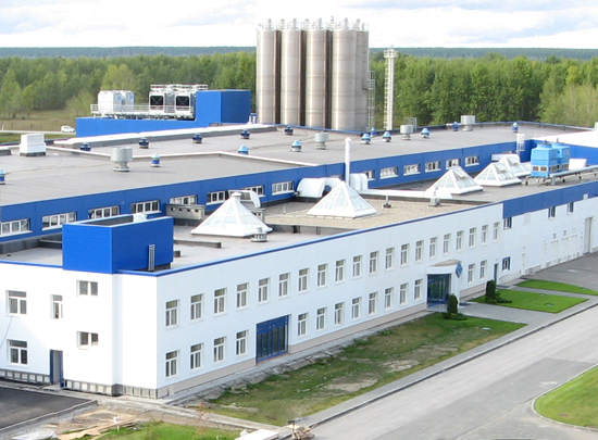 Building of the second turn «VEKA AG» plant in the Novosibirsk region
